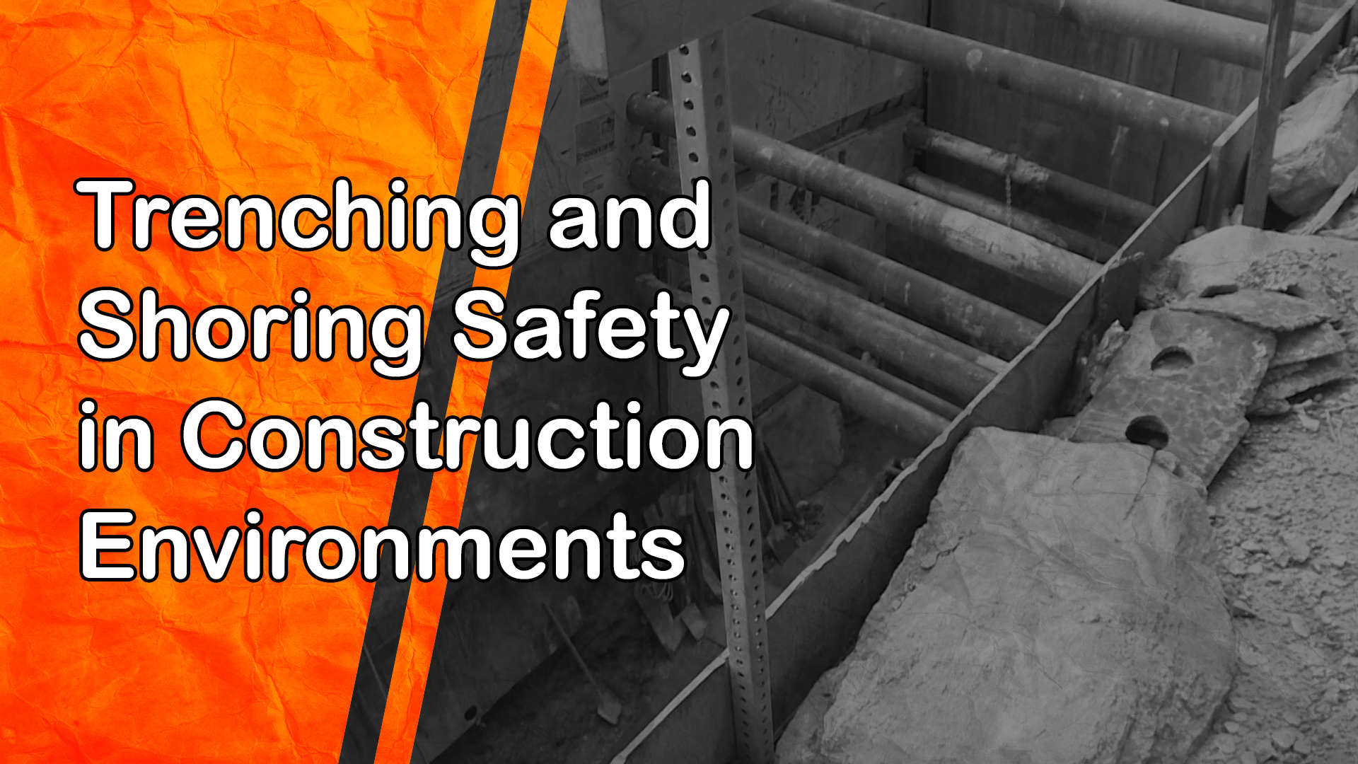 Trenching and Shoring Safety in Construction Environments