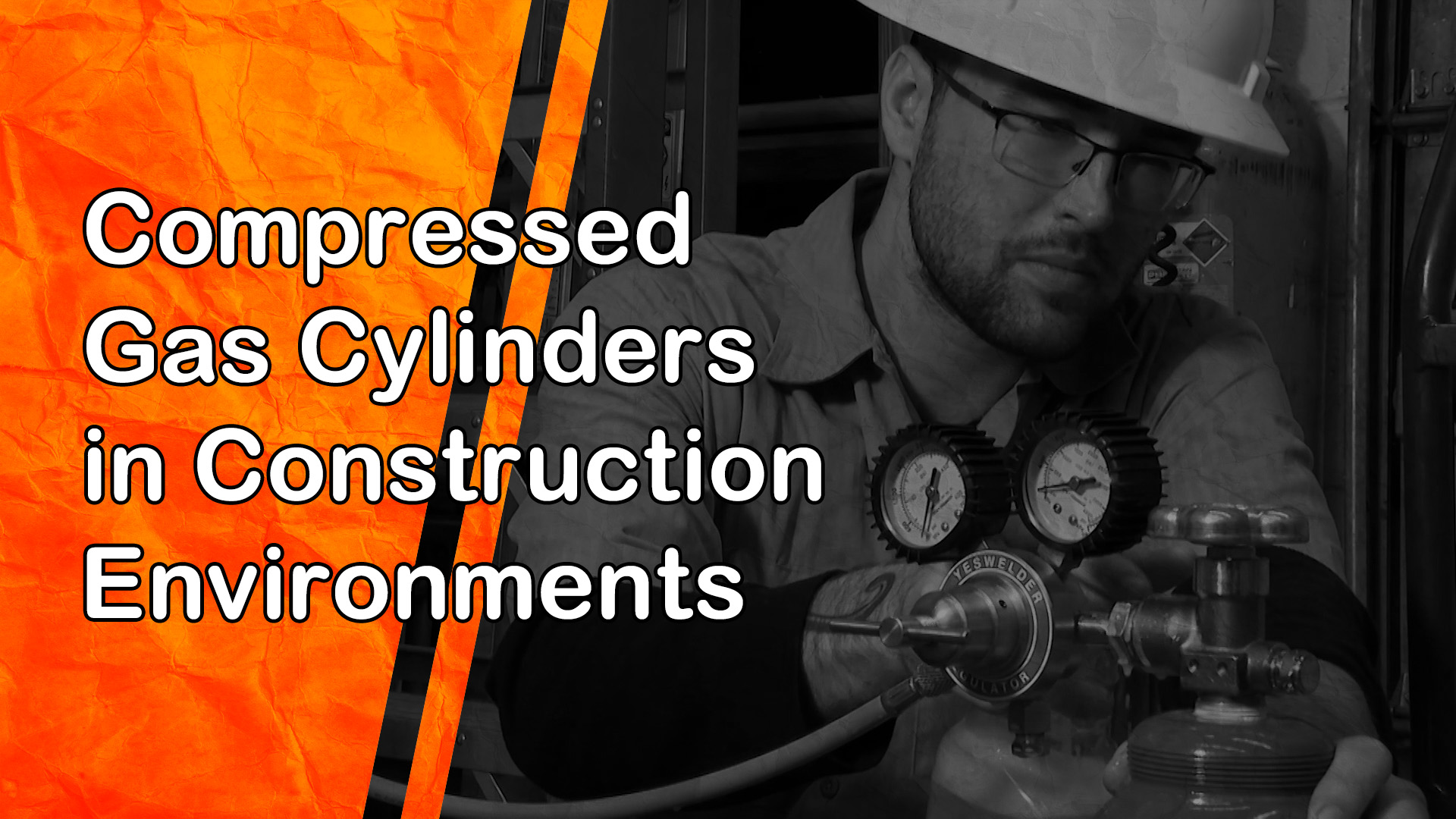 Compressed Gas Cylinders in Construction Environments