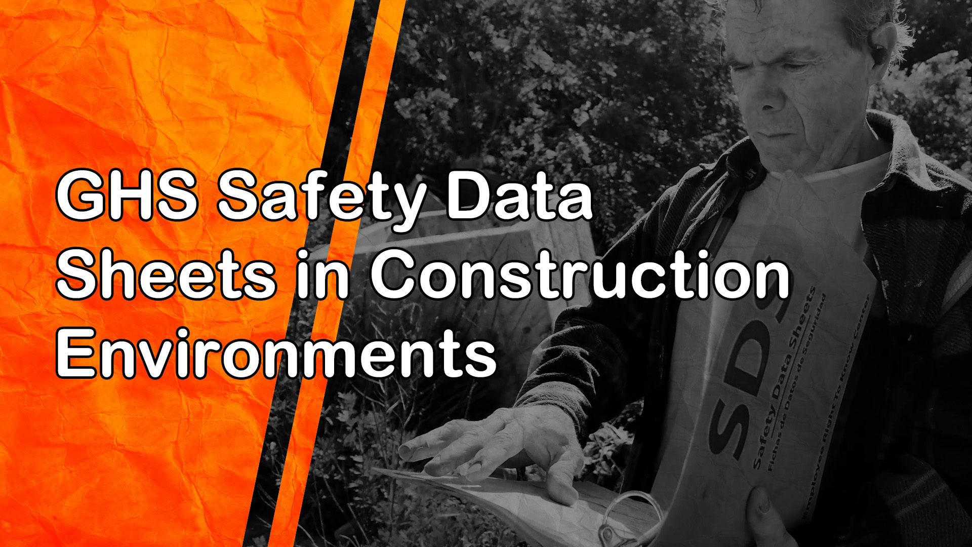 GHS Safety Data Sheets in Construction Environments