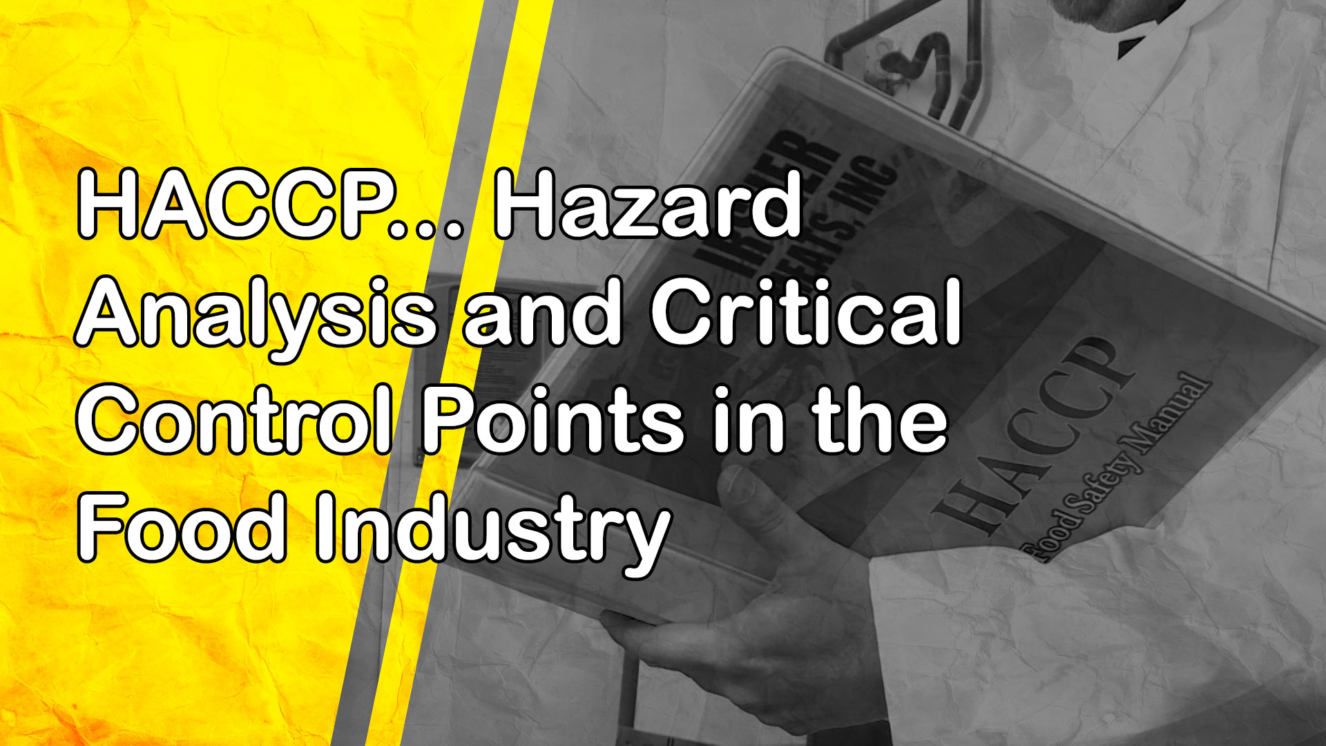 HACCP: Hazard Analysis and Critical Control Points in the Food Industry