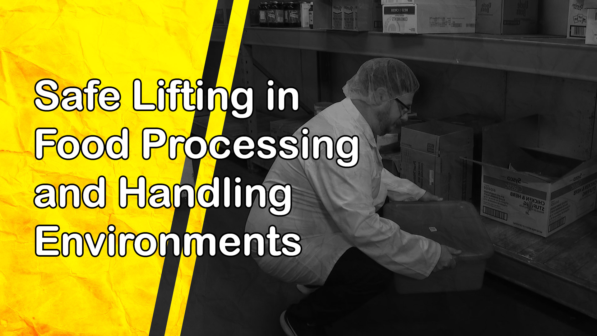 Safe Lifting in Food Processing and Handling Environments