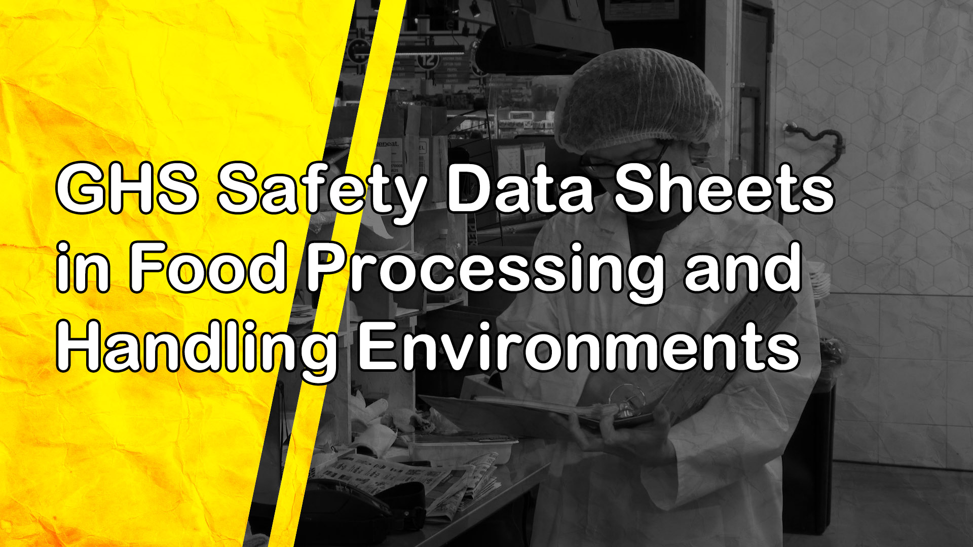 GHS Safety Data Sheets in Food Processing and Handling Environments