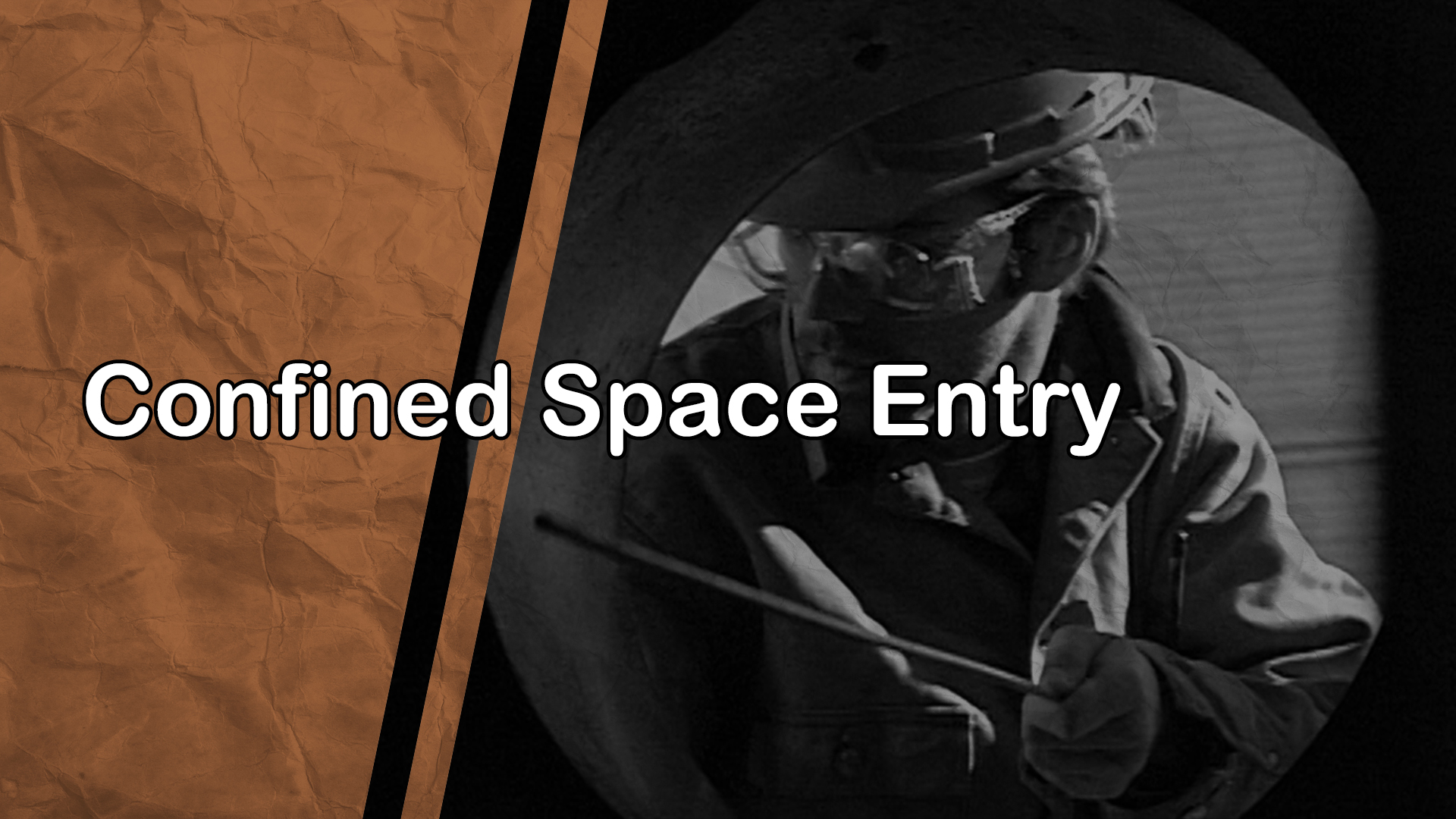 HAZWOPER Confined Space Entry