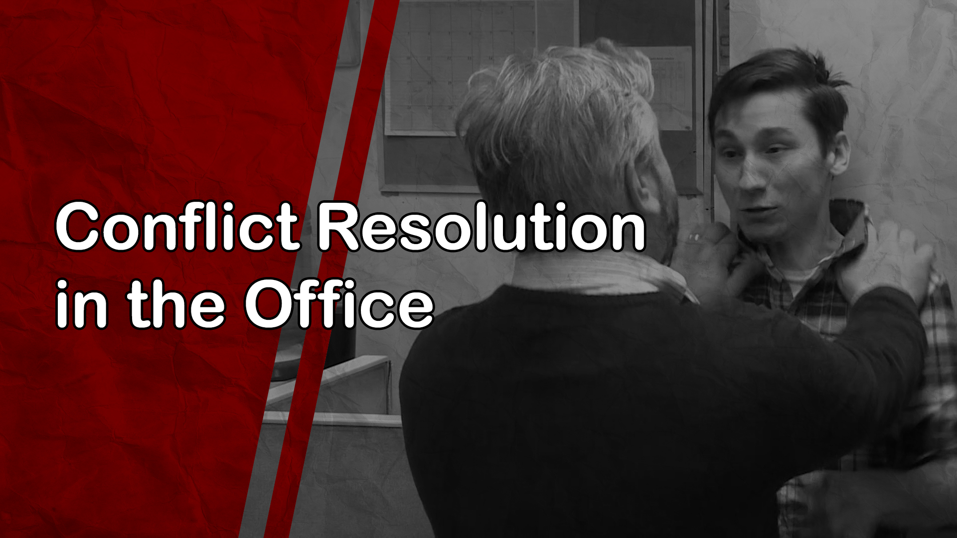 Conflict Resolution in the Office