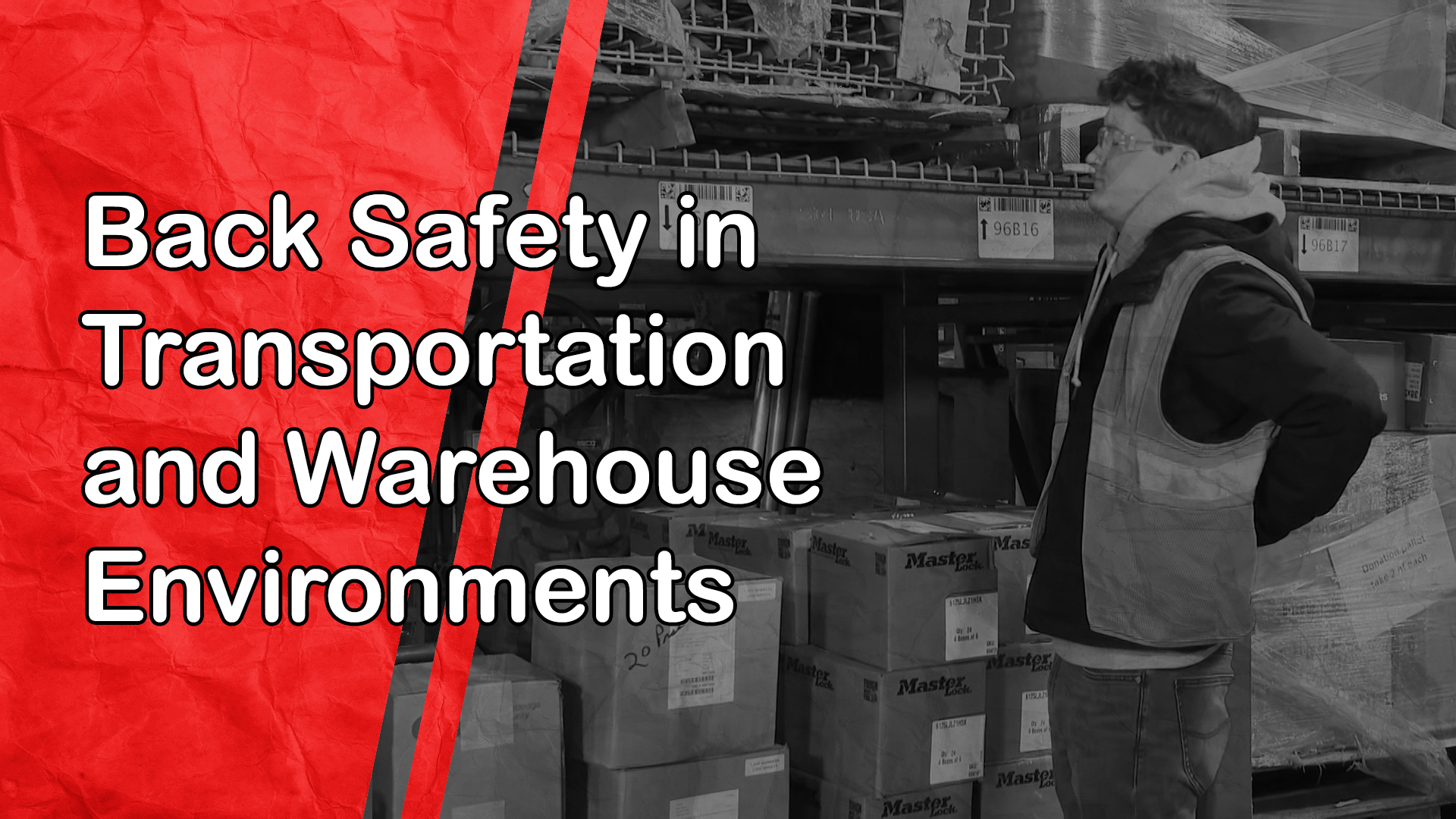 Back Safety in Transportation and Warehouse Environments